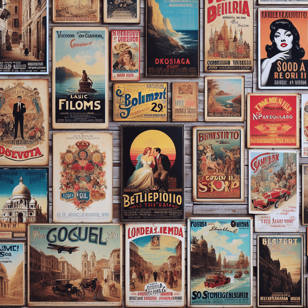 Vintage poster Colection
